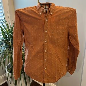 J.Crew Mens secret wash slim fit button up long sleeve shirt